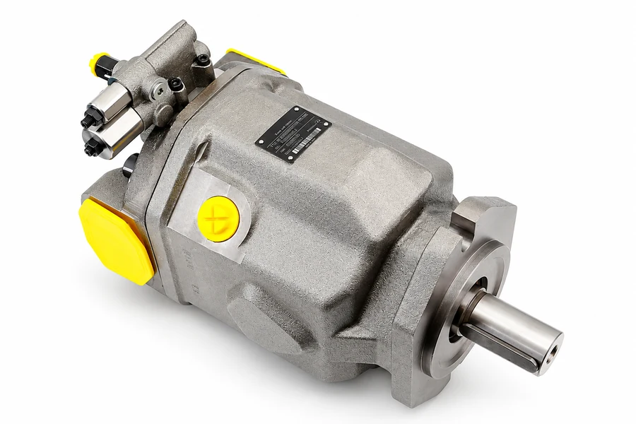 A10VSO series hydraulic piston pump, three-quarter view